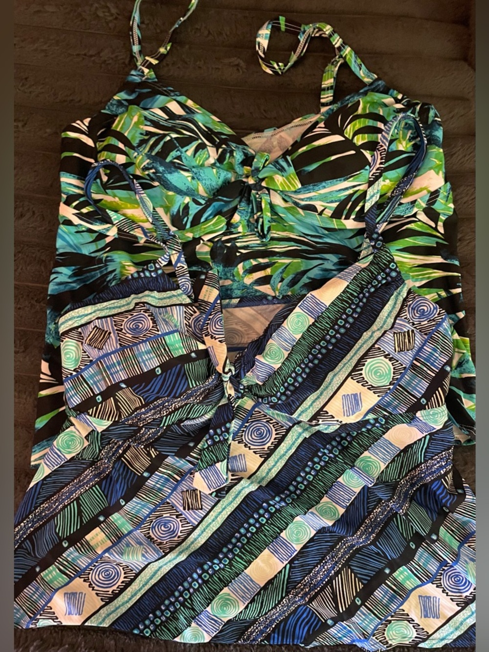 Swimsuits For All Tankini Top Bundle of 2 Nwt size 22
